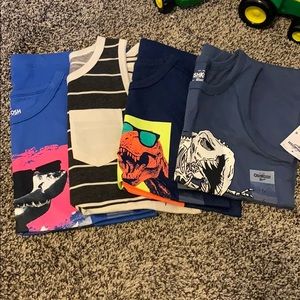Four brand new Oshkosh boys tank tops